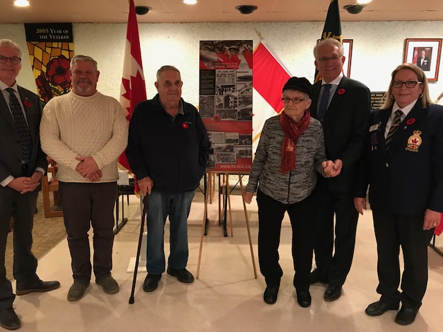 Barry Cullen, Mr Logan, Frank Logan, Emily Lyons, Larry McGuire and Pres. Cindy Stumme