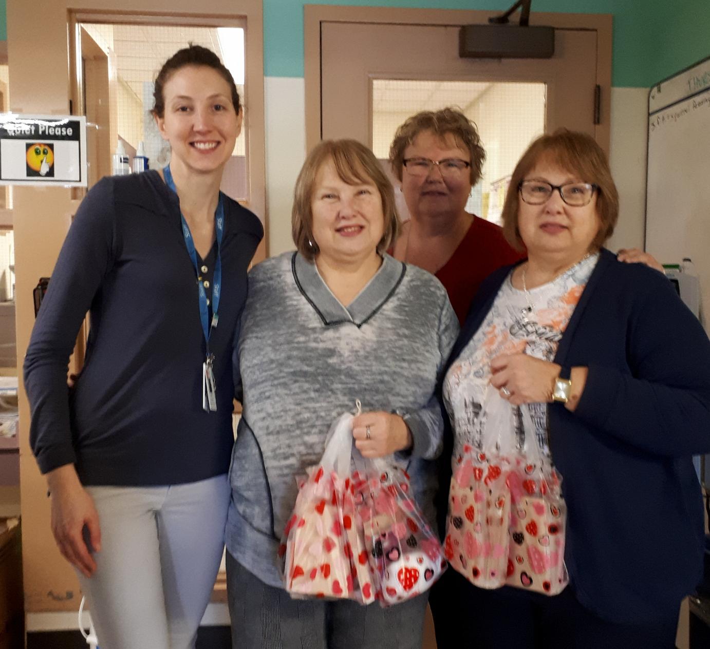 Administrator at Parkwood Hospital with the '3 sisters'