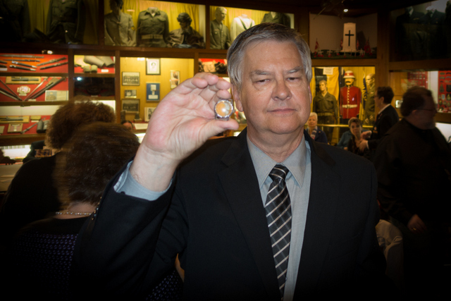 Steve Burgess, with his Great Uncle's watch