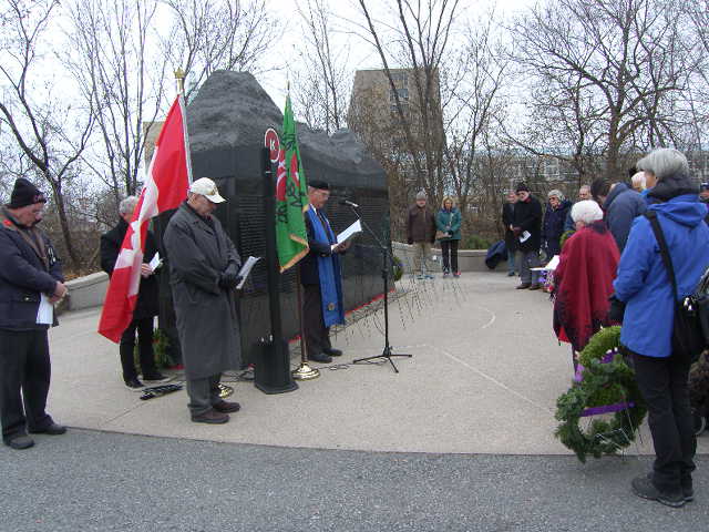 Memorial Wall Service - Derrill Henderson - Prayer and Benediction