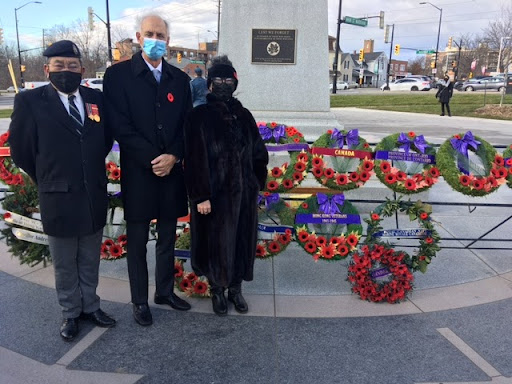 Remembrance Day in Niagara Falls