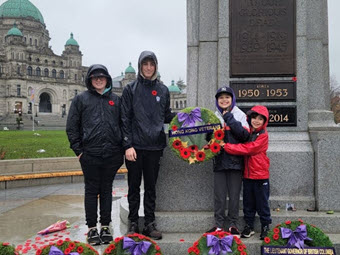 Great-Grandchildren of Gerry Gerrard: Tanner and 
				Brody, Alister and Asher