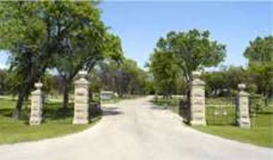 Brookside Cemetery Entrance Gate