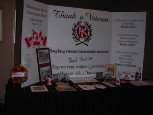Display used in Calgary Malls for Convention Donations. Click for larger image.