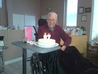 Celebrating George's 97th birthday